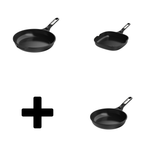 Phantom Promo – Poêle Ø 24 cm – Poêle Ø 28 cm – Poêle Grill Ø 26 cm