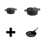 Phantom Promo – Braadpan Ø 24 cm, Kookpot Ø 20 cm, Kookpot Ø 24 cm