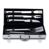 6-delige barbecueset in aluminium koffer