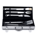 6-delige barbecueset in aluminium koffer