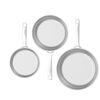 DiNA Set de 3 poêles à frire Helix