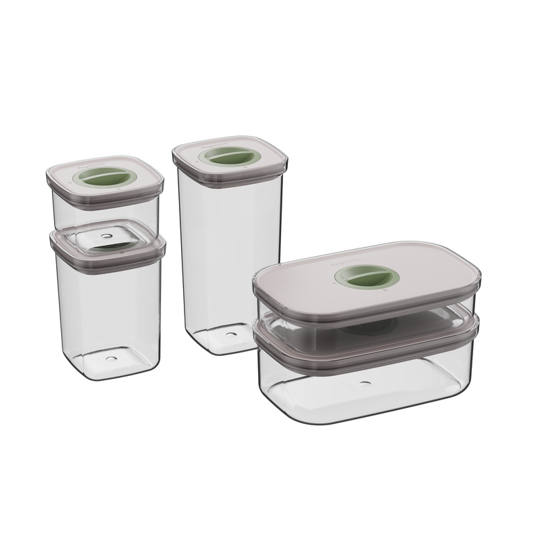 LEO Set de conteneurs alimentaires smart seal 5 pièces