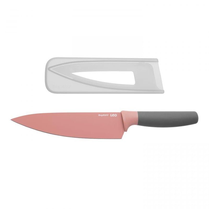Couteau de cuisine rose 19 cm