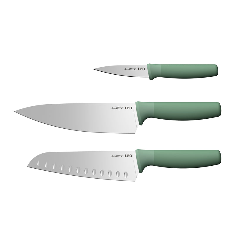 LEO RECYCLED 3-pcs set de couteaux pour avancé Forest