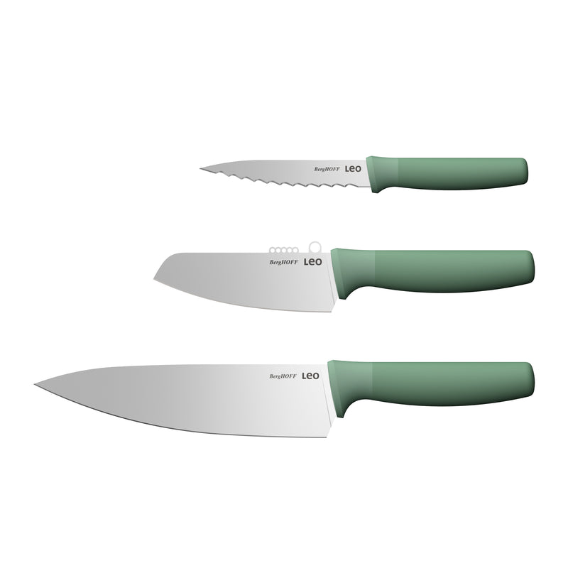 LEO RECYCLED 3-pcs set de couteaux spéciale Forest